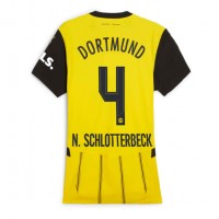 Camisa de time de futebol Borussia Dortmund Nico Schlotterbeck #4 Replicas 1º Equipamento Feminina 2024-25 Manga Curta